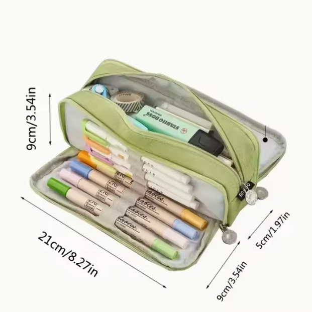 Cute Pencil Cases Student Pen Case Stationery Pencil Bags Pouch Large Capacity Pencil Case