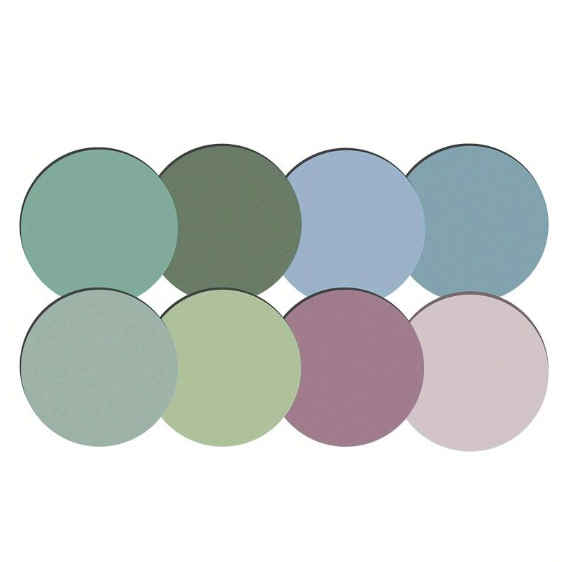 Promotional Hot selling 400pcs Morandi Color Round Clear Perfect for Office, School & Study Supplies Sticky Notes