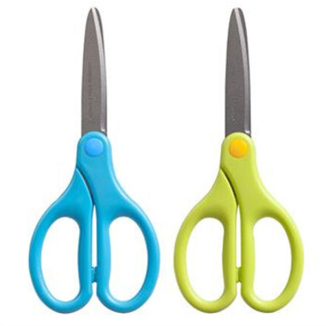 Right Left Handed Scissors For Kids 5 Blunt Scissors Assorted 2 Pack