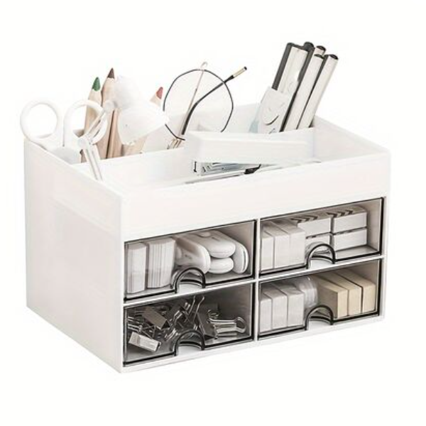 Promotional Factory Outlet Multi-Function Waterproof Plastic Office Home School Desktop Organizer