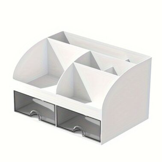 Promotional Hot-selling Inexpensive Plastic Stationery Drawer Desktop Storage Organizer Rack