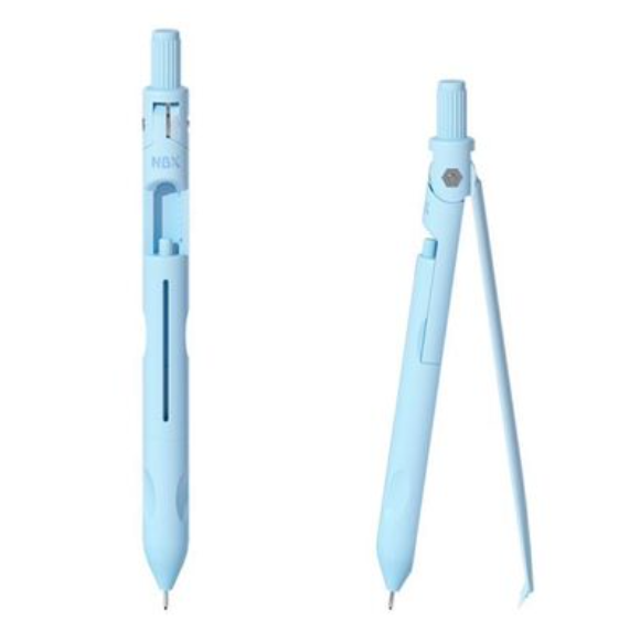 High-Quality Pen Type Students Exam Special Drawing Multifunctional Dual-Use Round Gauge Compasses
